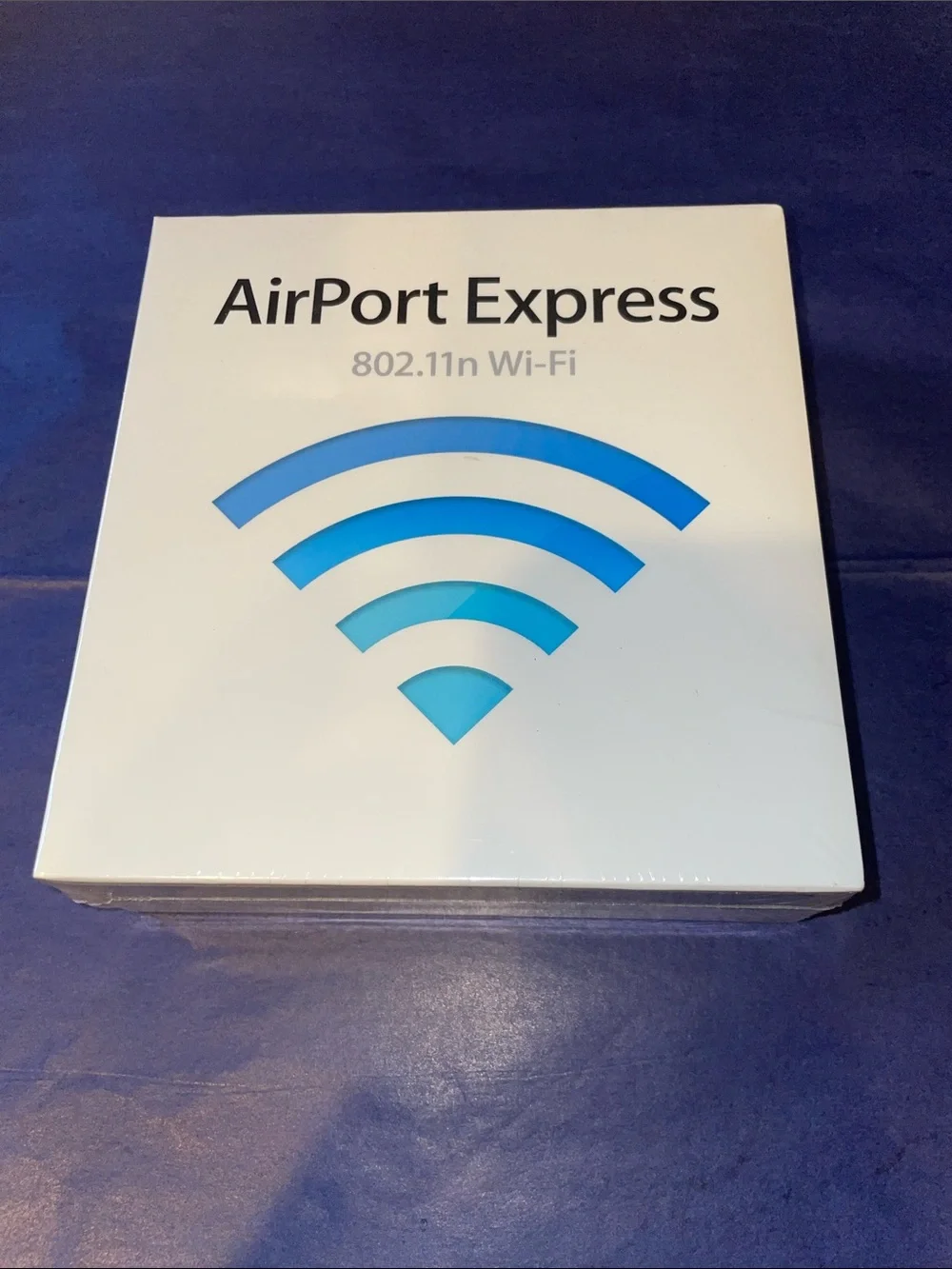 Apple AirPort Express Wi‑Fi Router White with Blue Logo